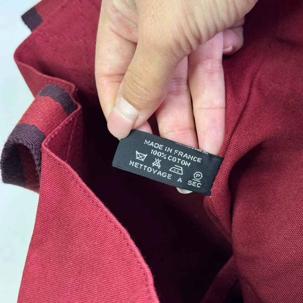 Hermes canvas tote